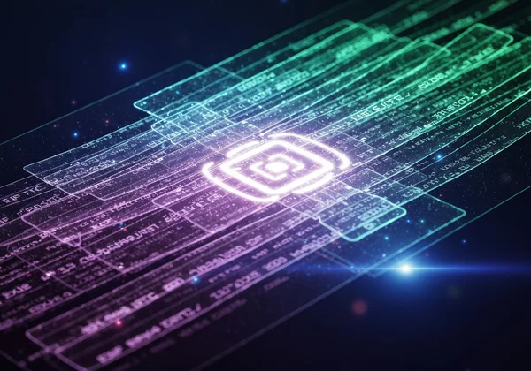 Abstract layers of image metadata being analyzed by a tool