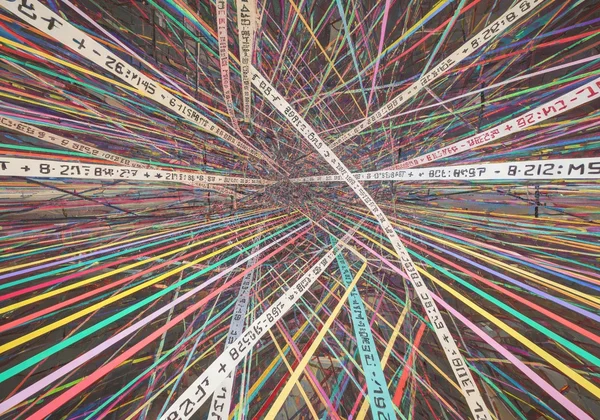 Conflicting timestamps visualized on a timeline