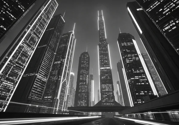 Abstract digital fingerprint on an image